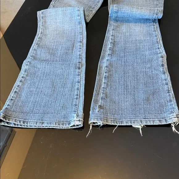 Frankie B. Denim Straight Leg Jeans with Studded Heart - Picture 16 of 16